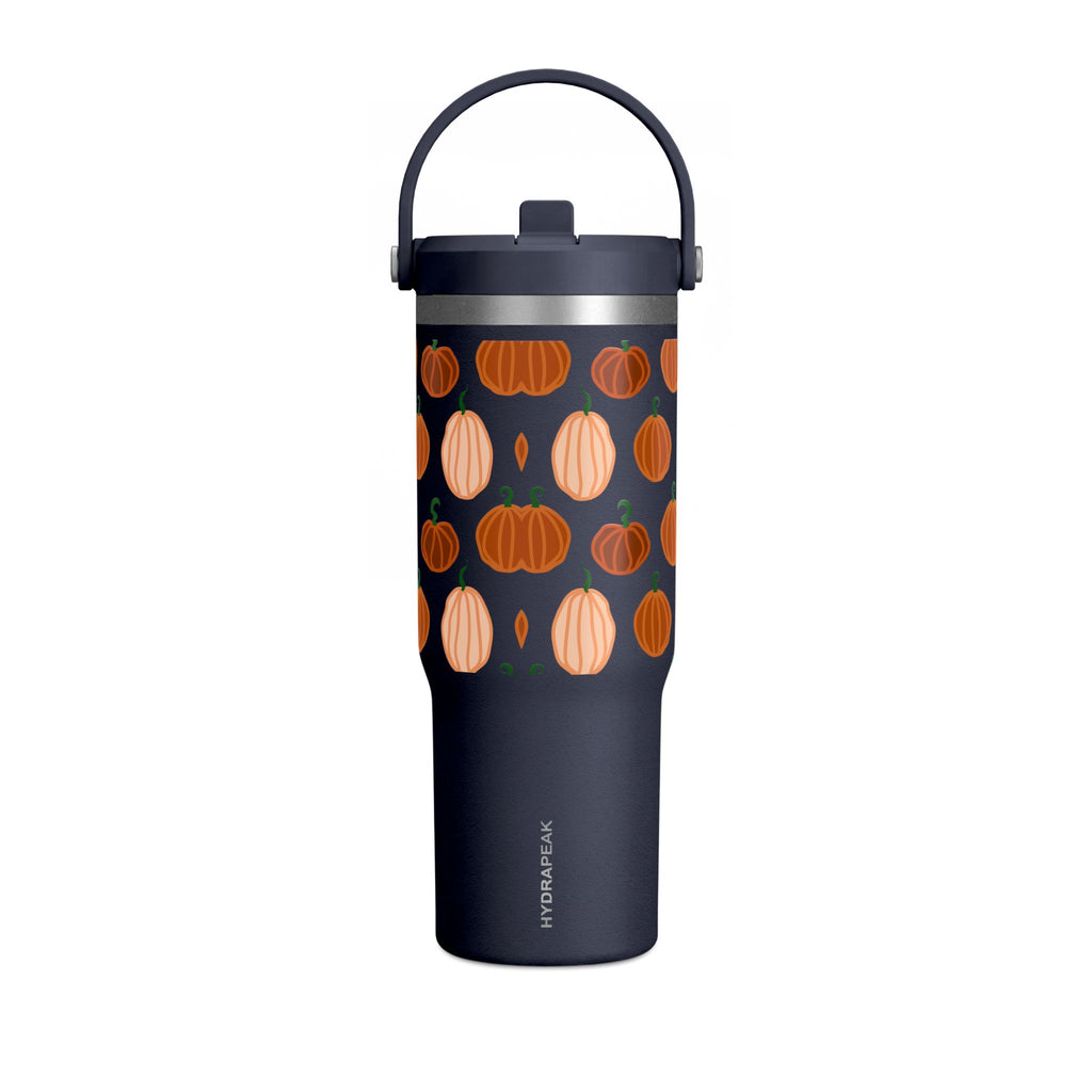 Pumpkin Patch 32oz Tumbler — Fall Coffee Travel Mug
