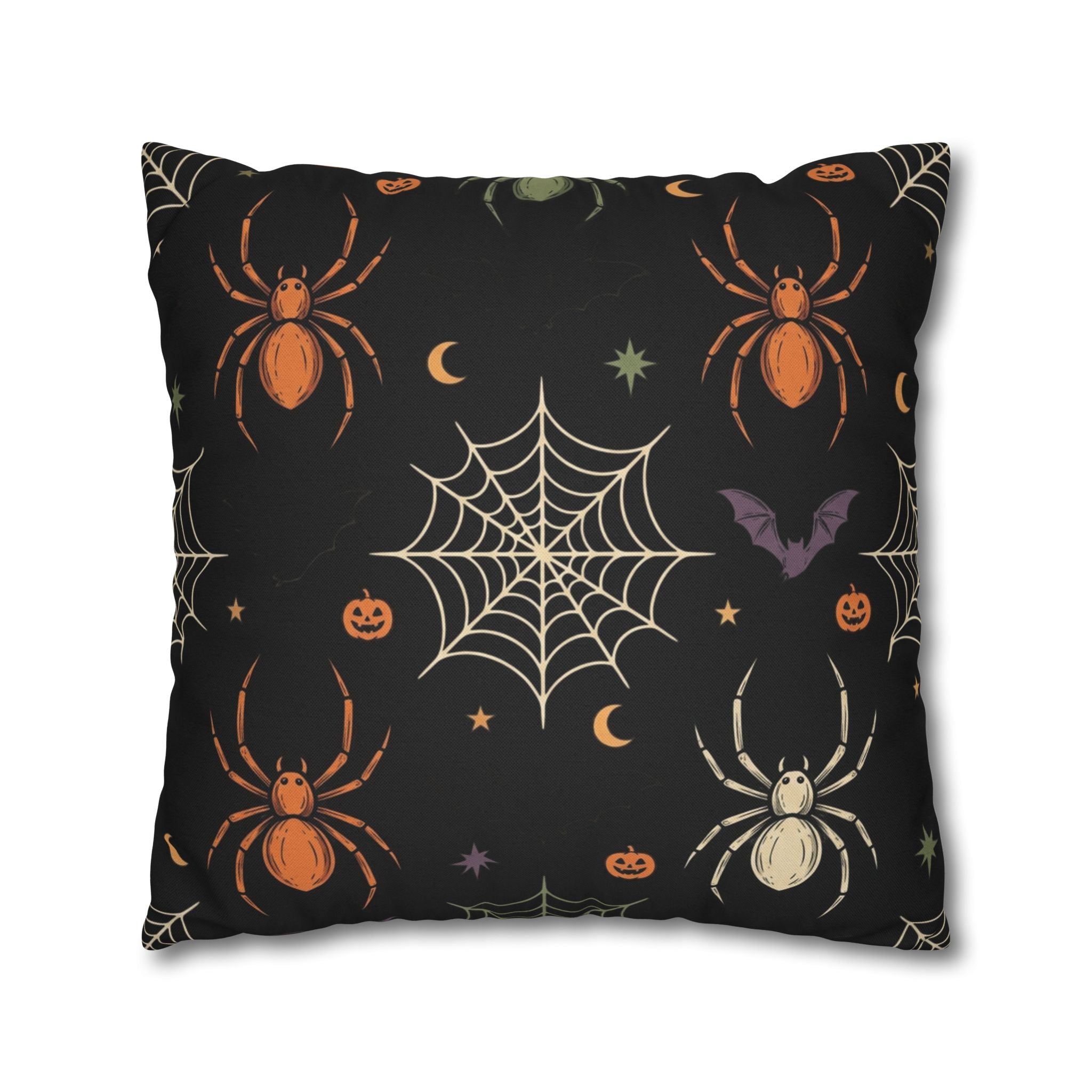Spun Polyester Square Pillowcase