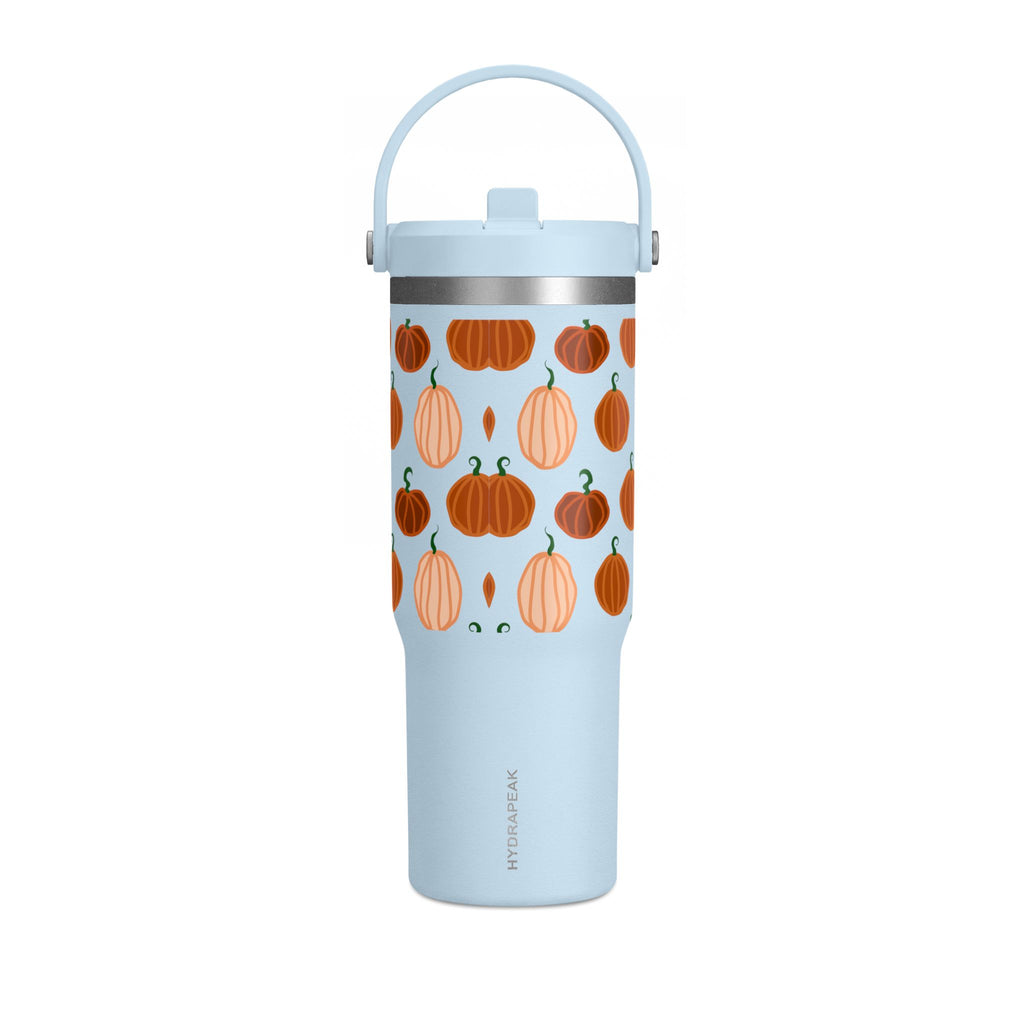 Pumpkin Patch 32oz Tumbler — Fall Coffee Travel Mug