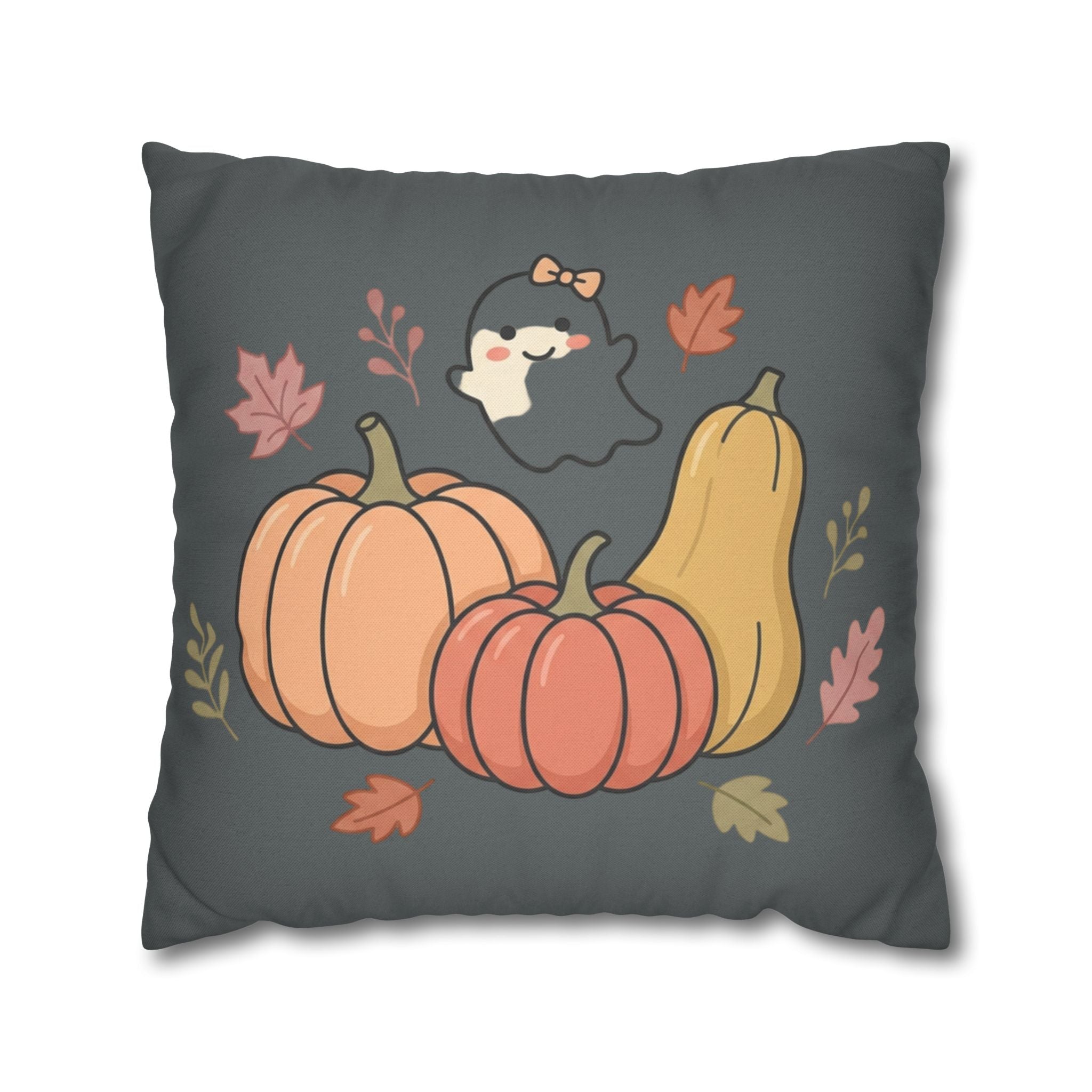 Spun Polyester Square Pillowcase