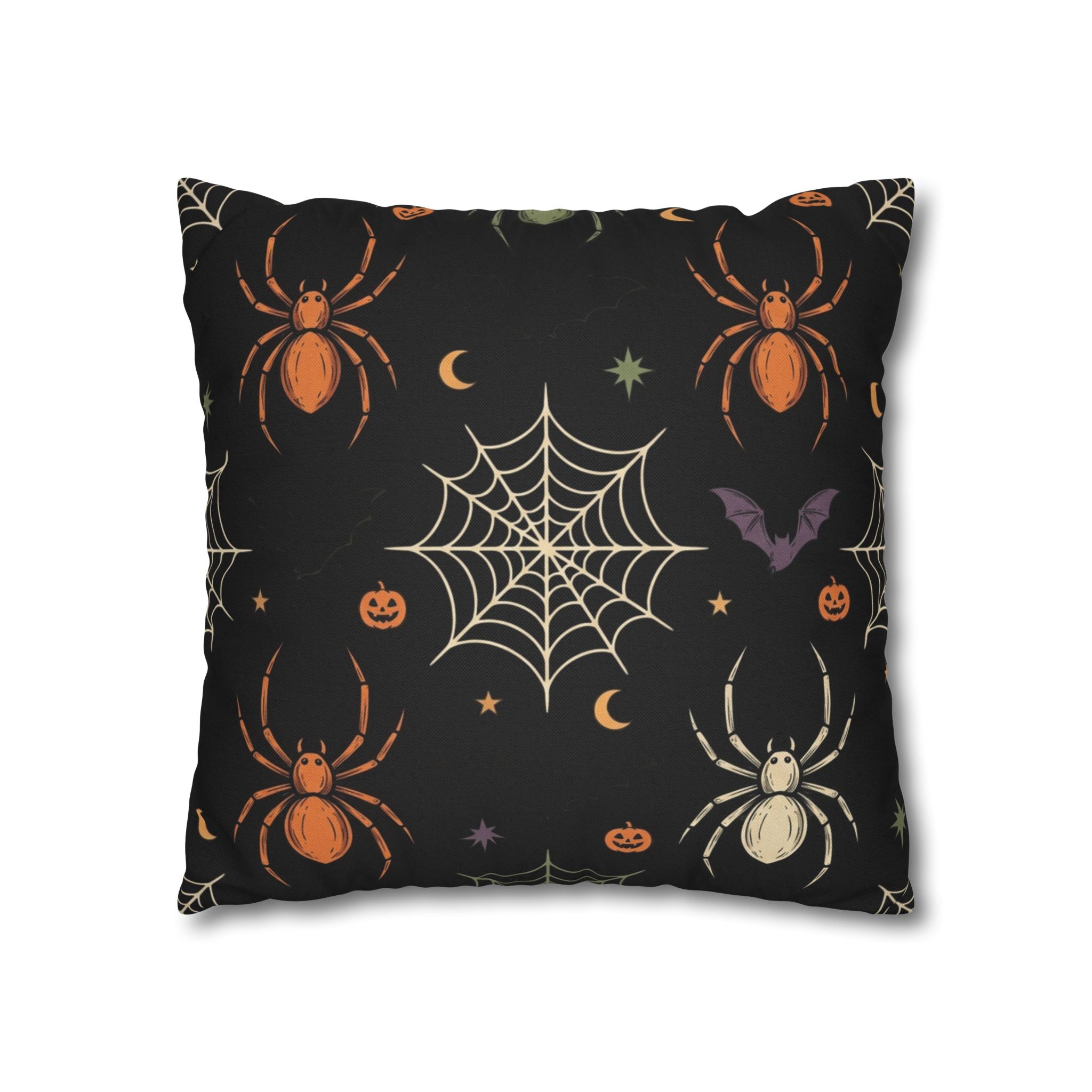 Spun Polyester Square Pillowcase