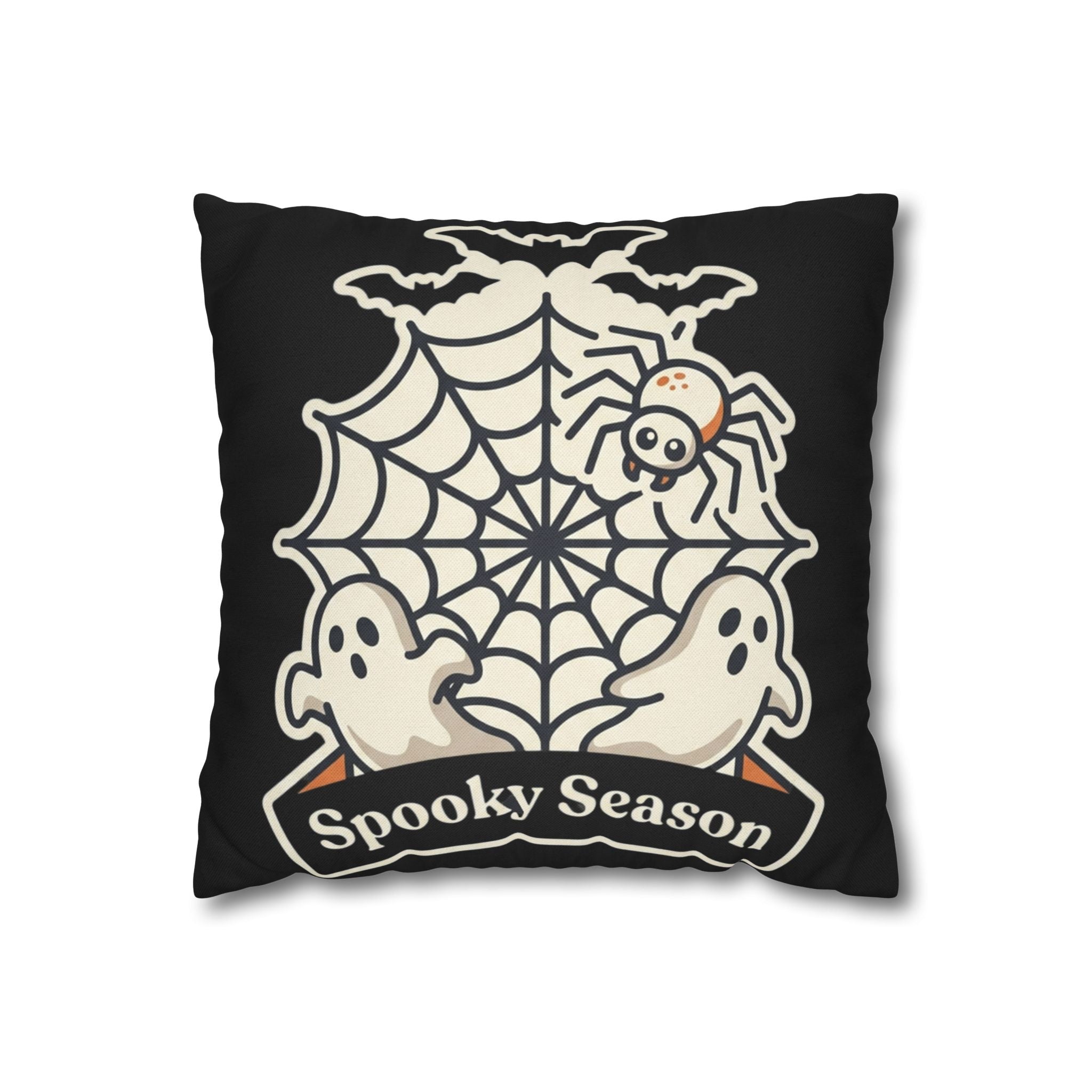 Spun Polyester Square Pillowcase