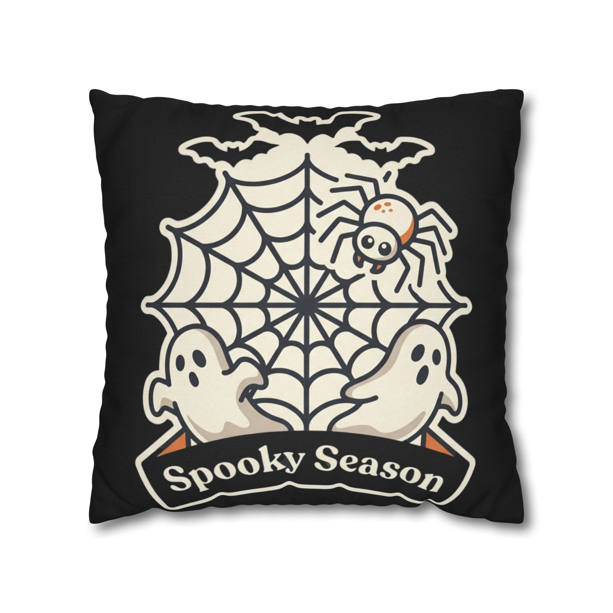 Spun Polyester Square Pillowcase