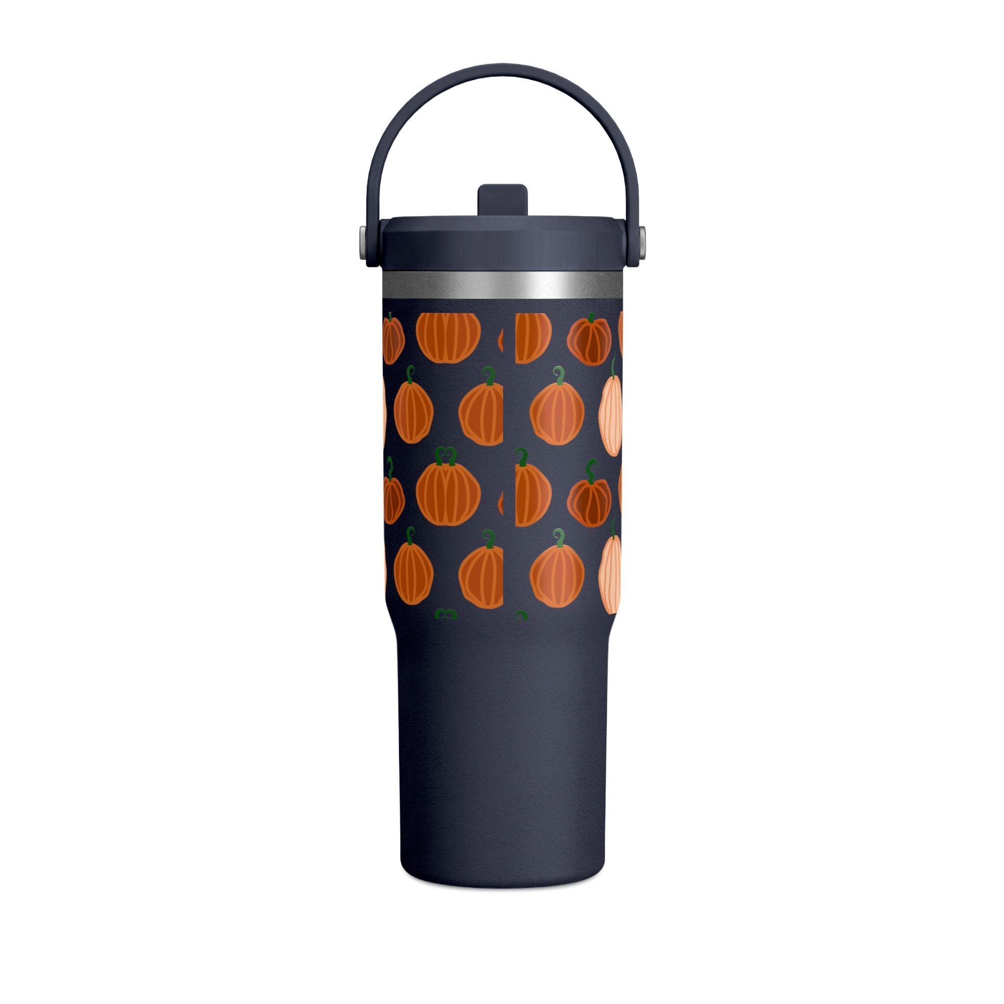 Pumpkin Patch 32oz Tumbler — Fall Coffee Travel Mug
