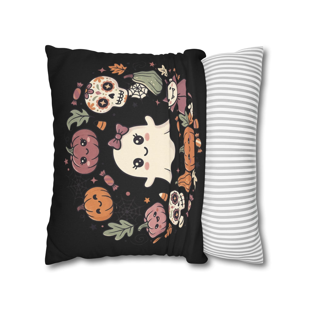 Spun Polyester Square Pillowcase