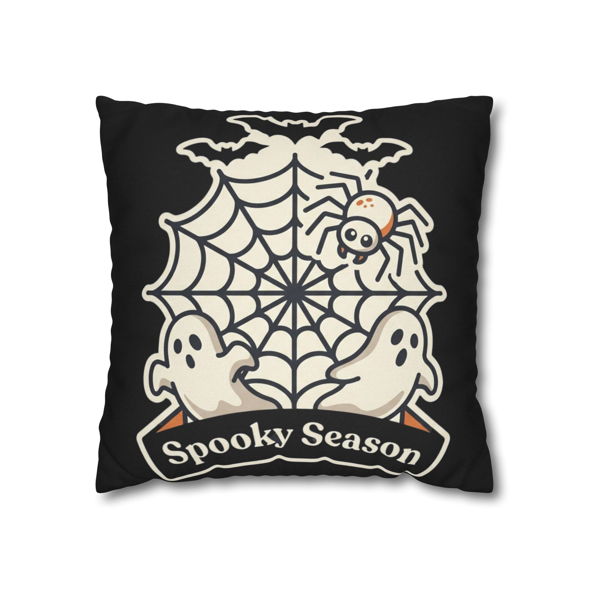 Spun Polyester Square Pillowcase
