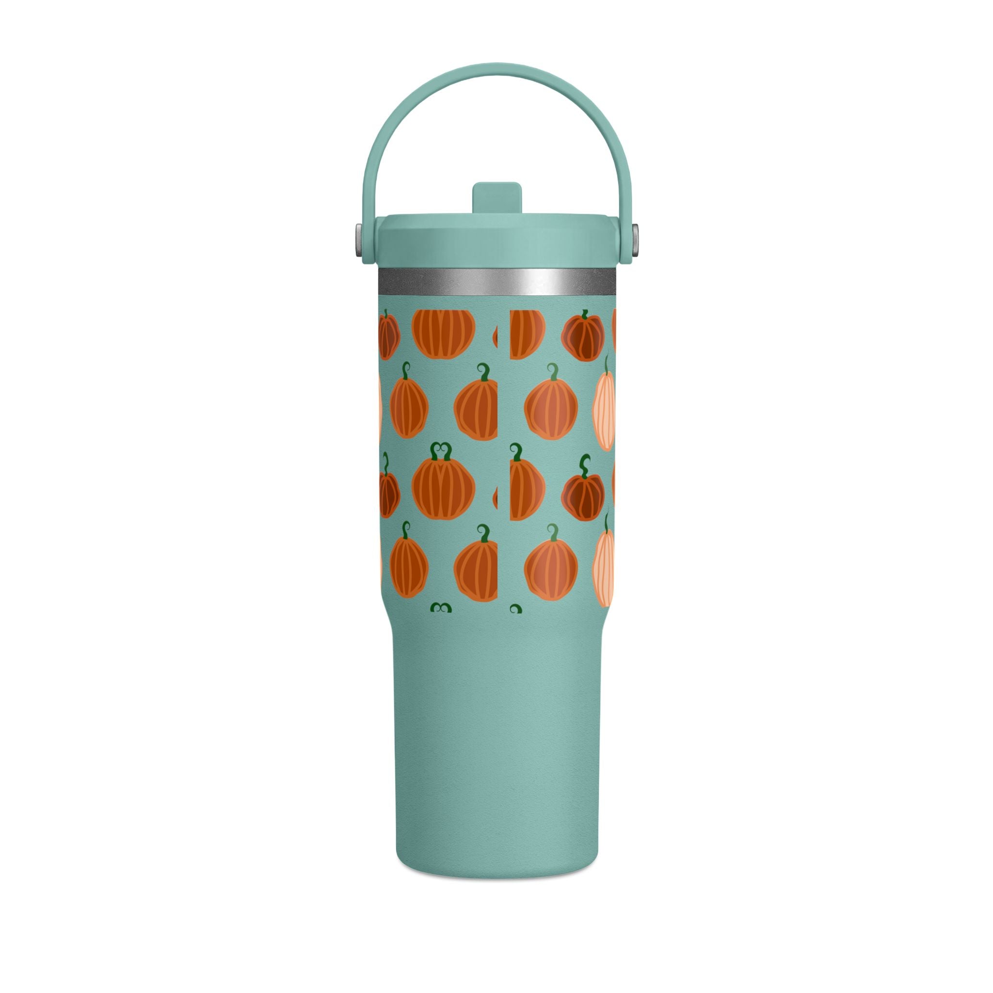 Pumpkin Patch 32oz Tumbler — Fall Coffee Travel Mug