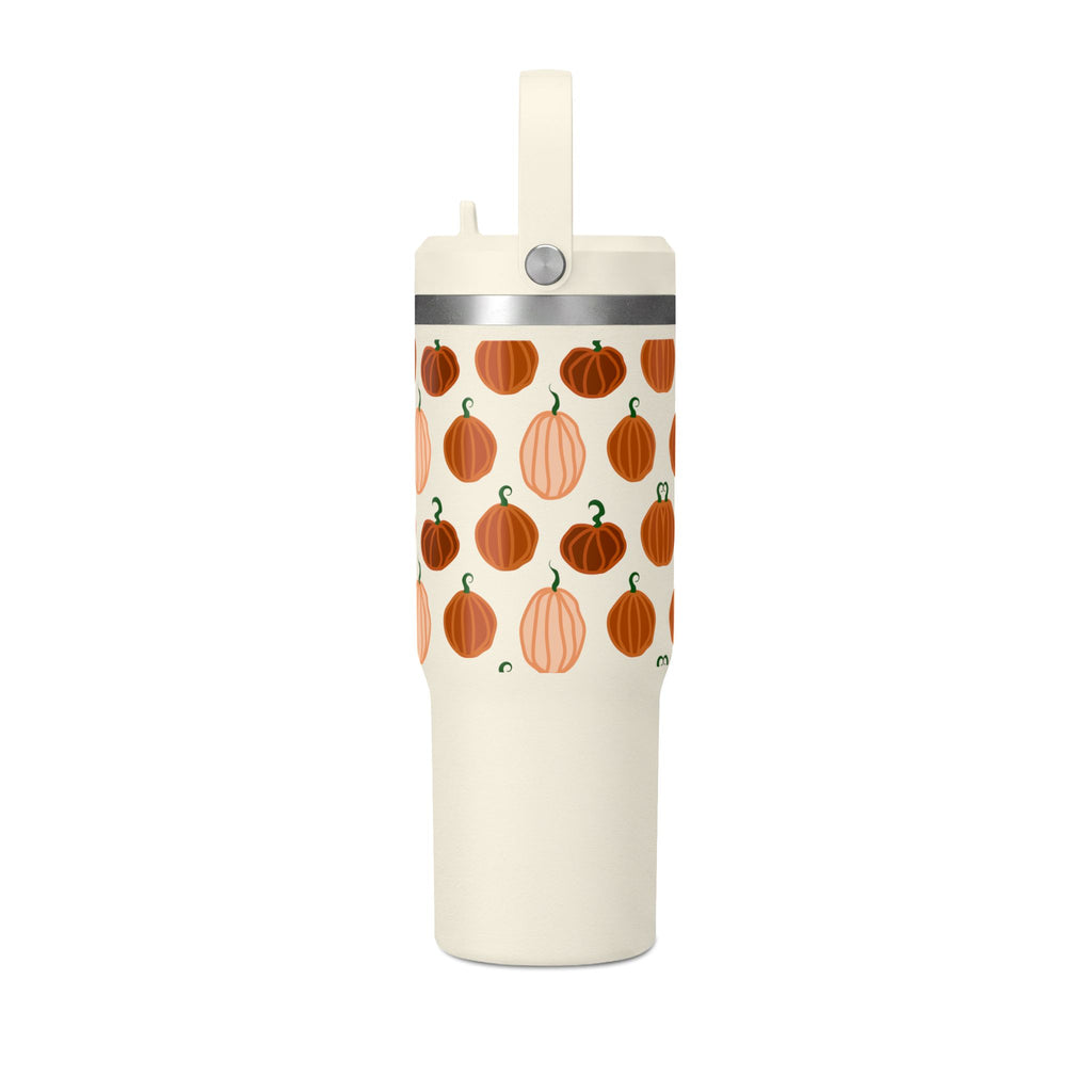 Pumpkin Patch 32oz Tumbler — Fall Coffee Travel Mug