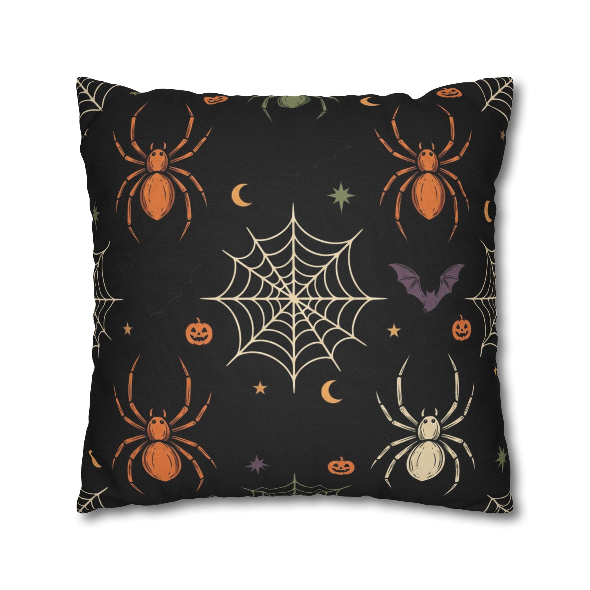 Spun Polyester Square Pillowcase
