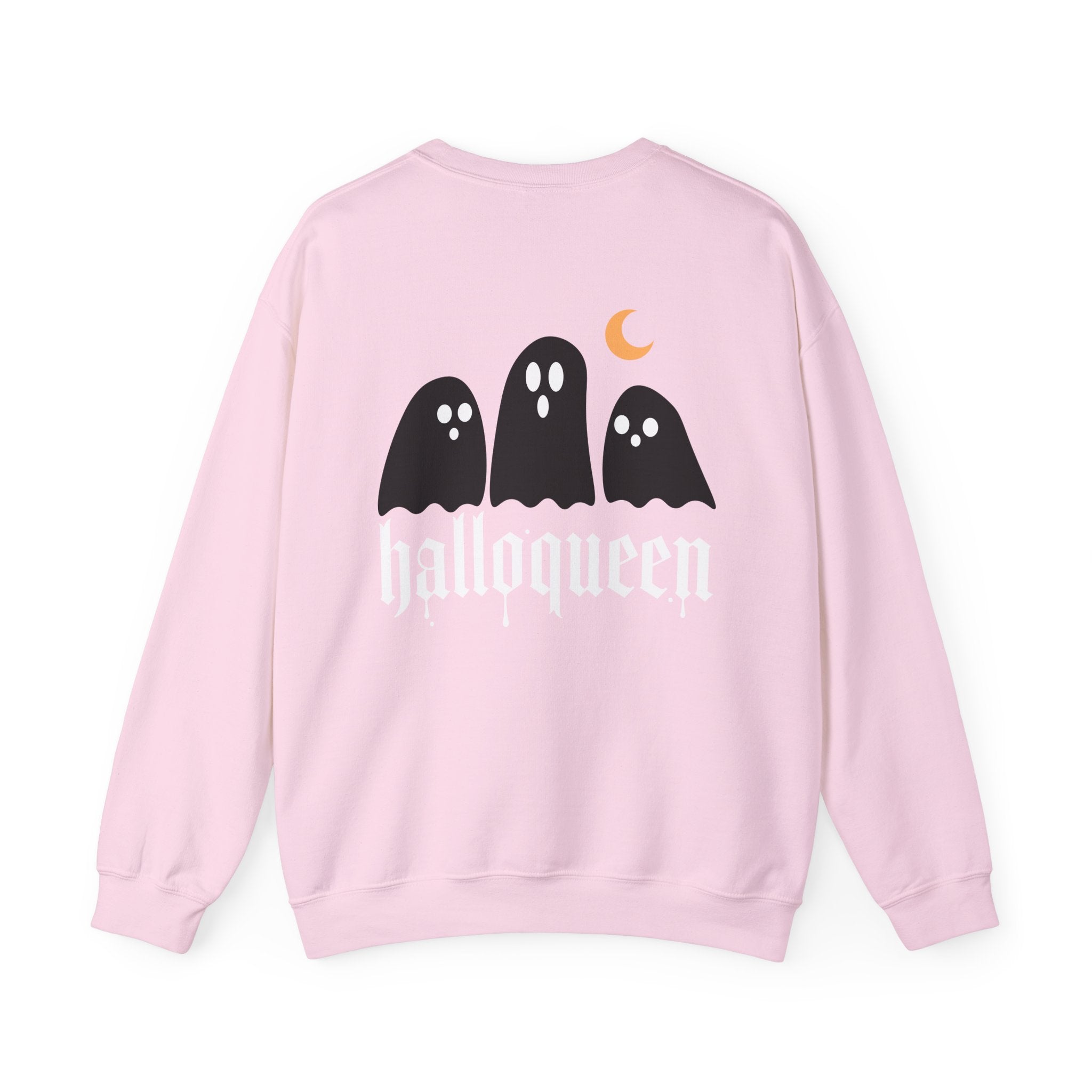 Halloqueen Sweatshirt — Cute Ghost Halloween Crewneck
