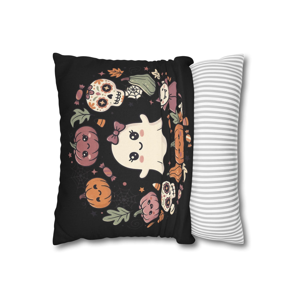 Spun Polyester Square Pillowcase