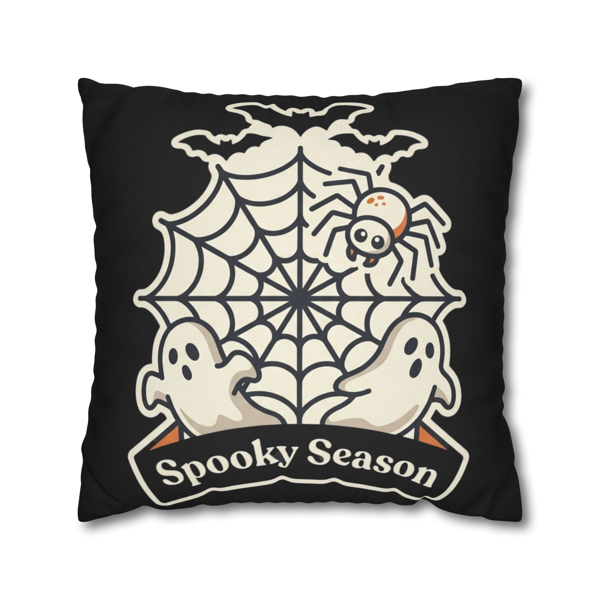 Spun Polyester Square Pillowcase
