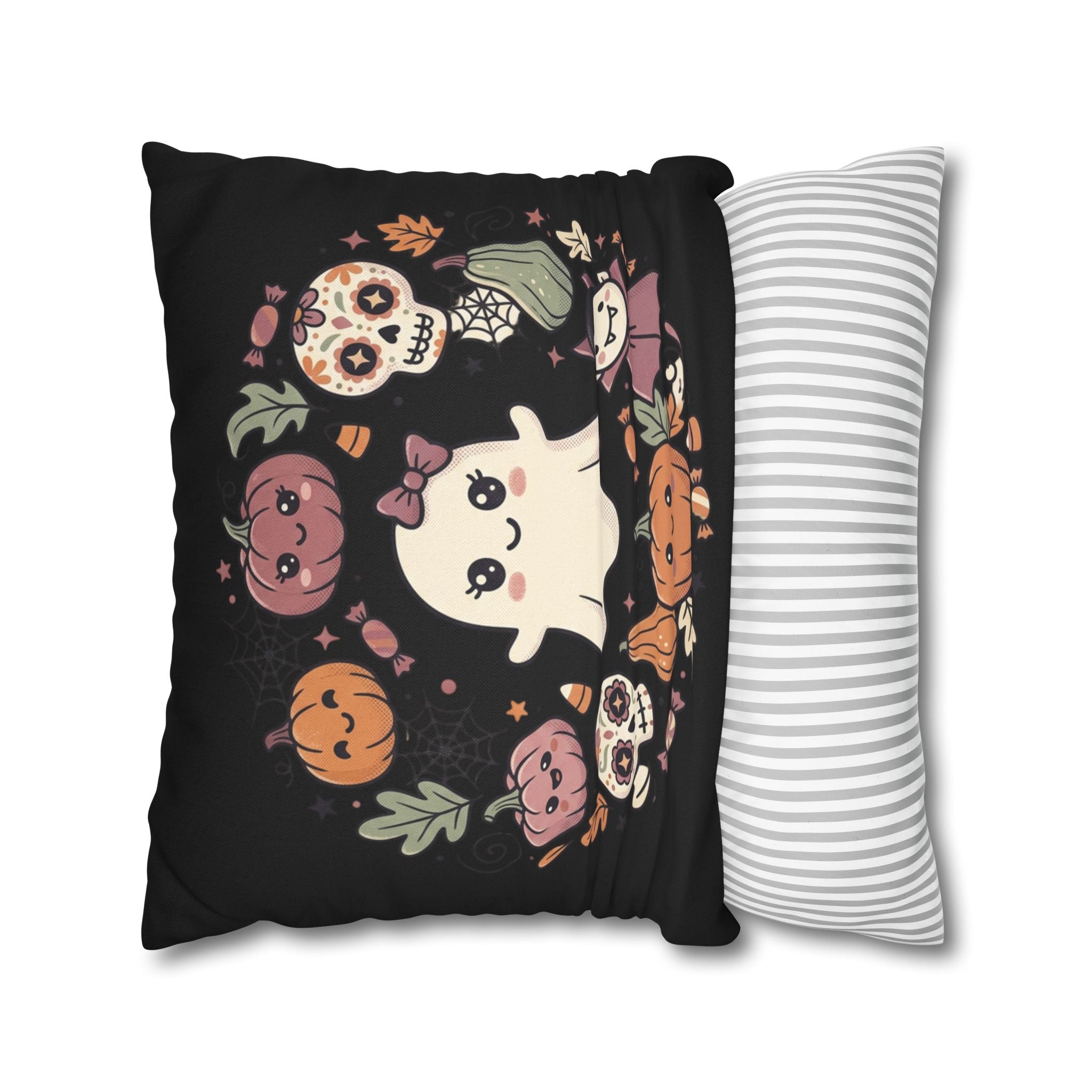 Spun Polyester Square Pillowcase