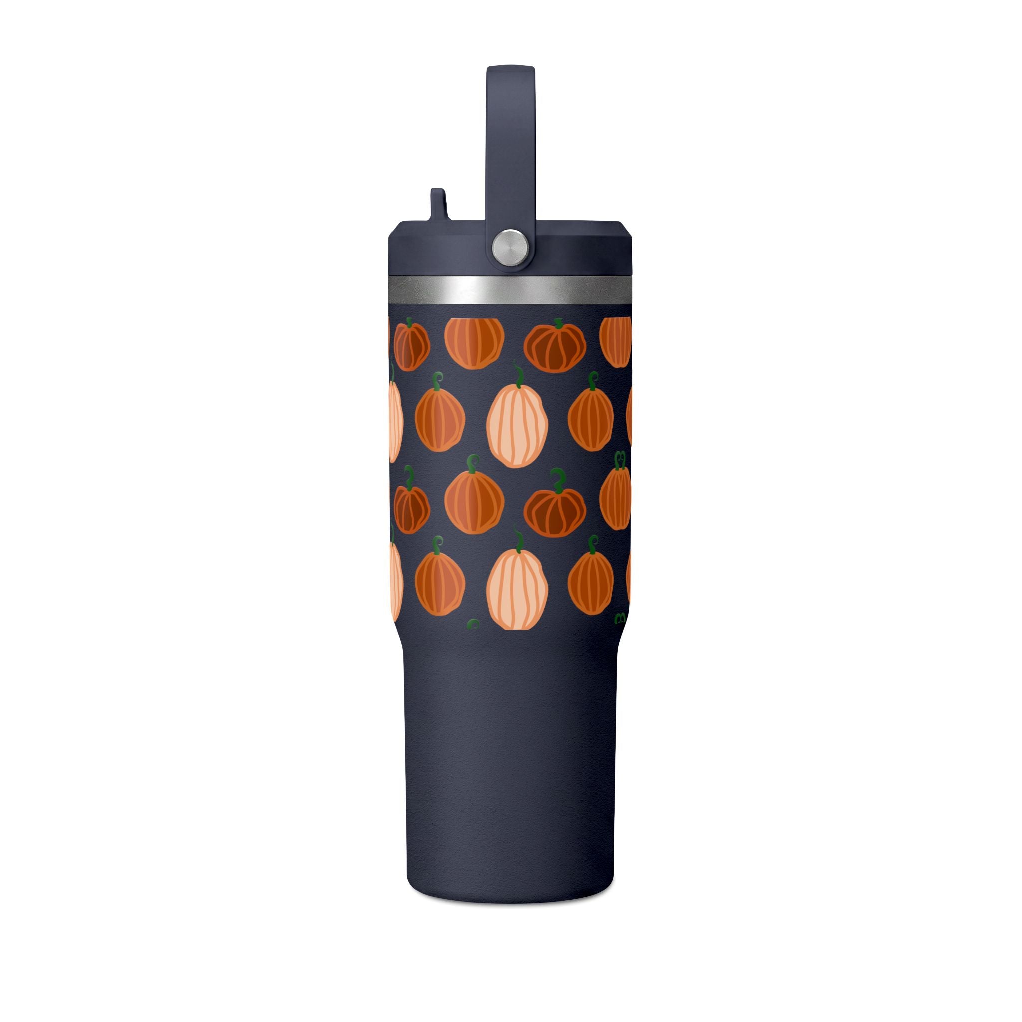 Pumpkin Patch 32oz Tumbler — Fall Coffee Travel Mug