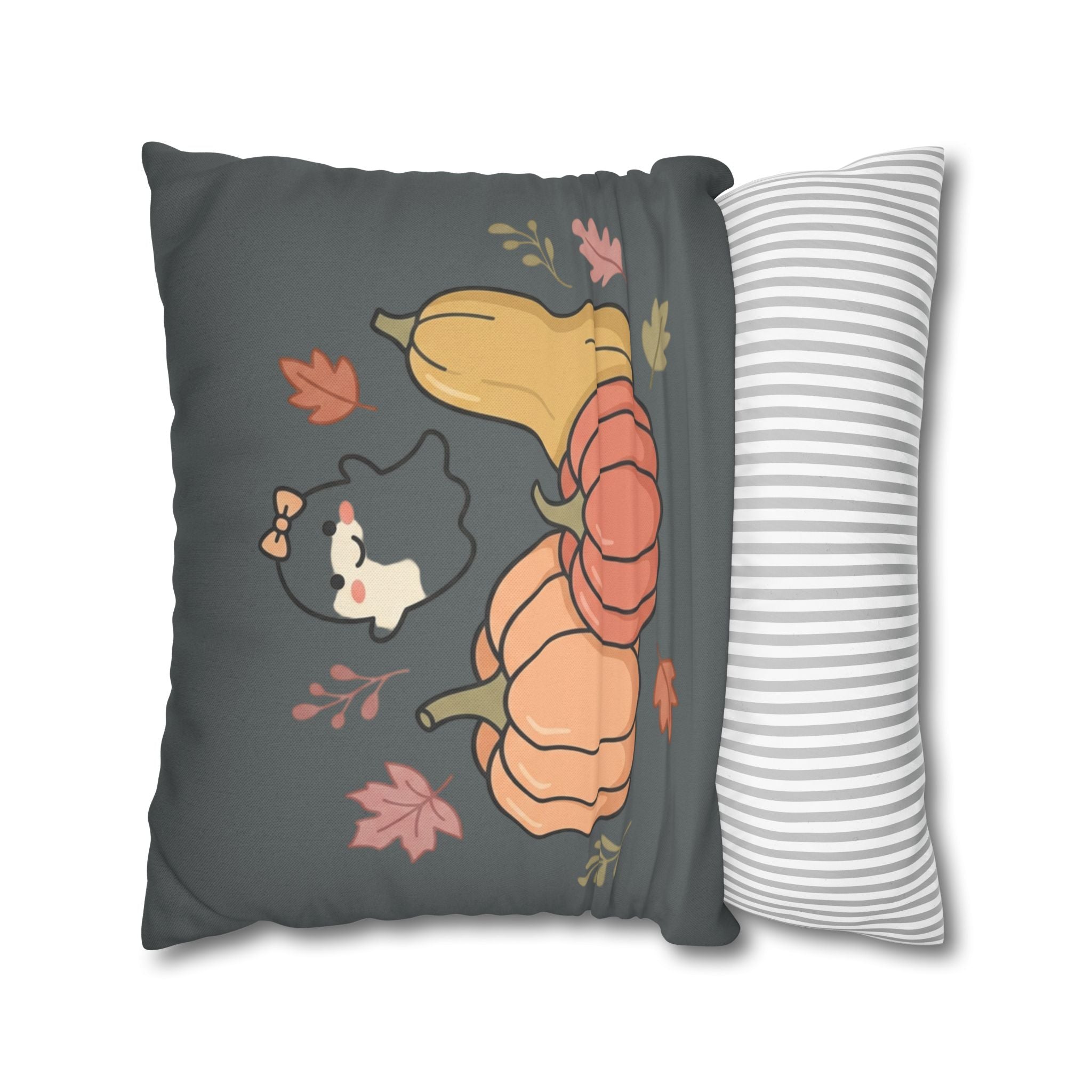 Spun Polyester Square Pillowcase