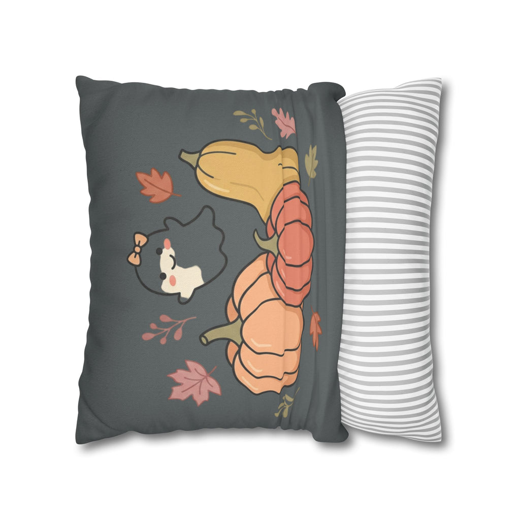 Spun Polyester Square Pillowcase