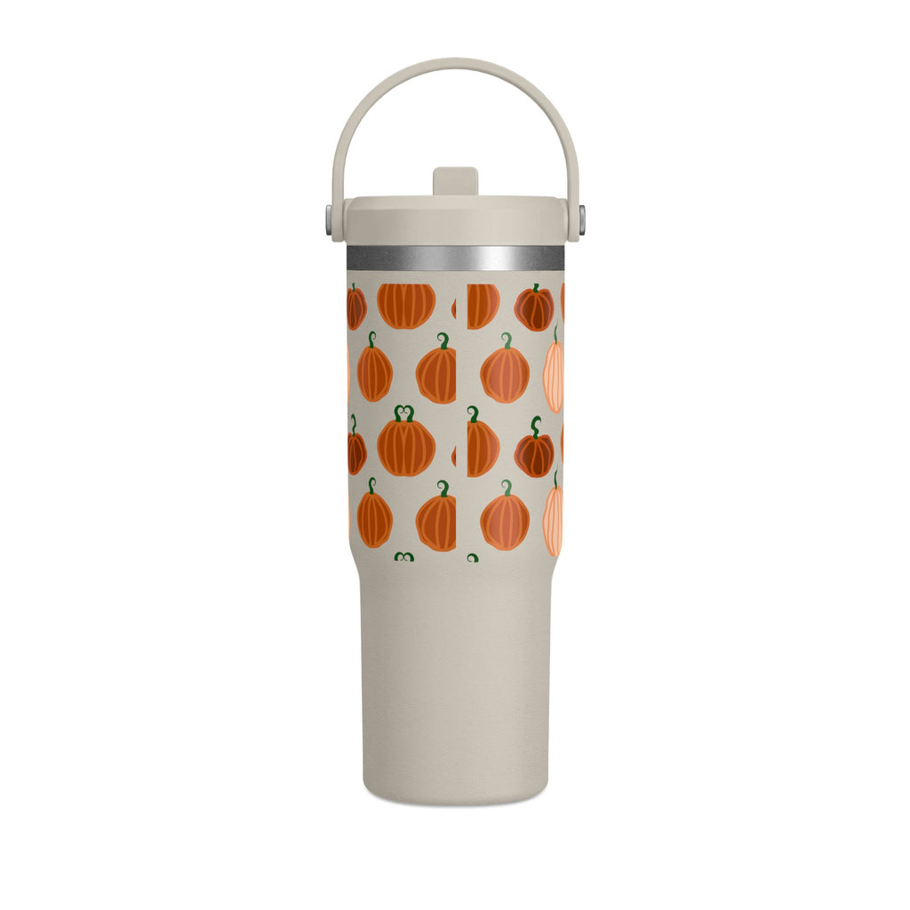Pumpkin Patch 32oz Tumbler — Fall Coffee Travel Mug