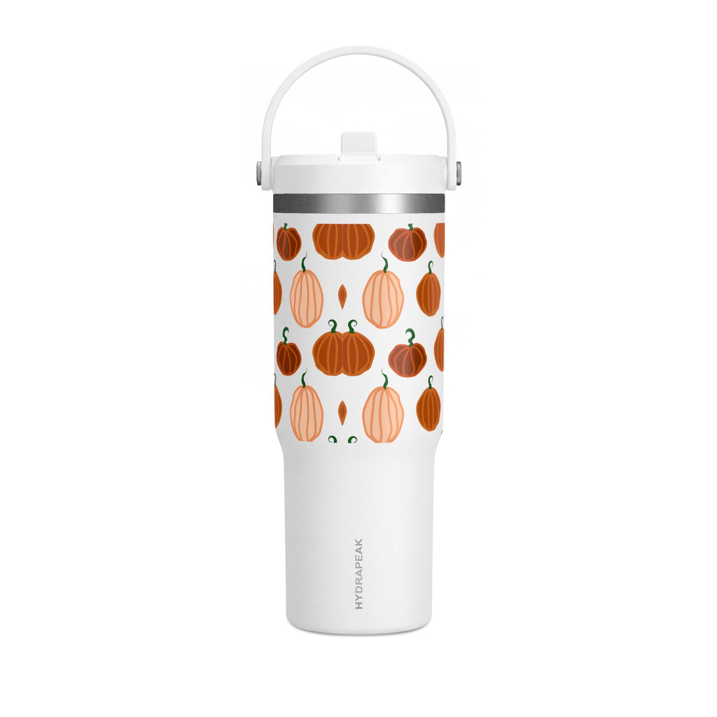 Pumpkin Patch 32oz Tumbler — Fall Coffee Travel Mug
