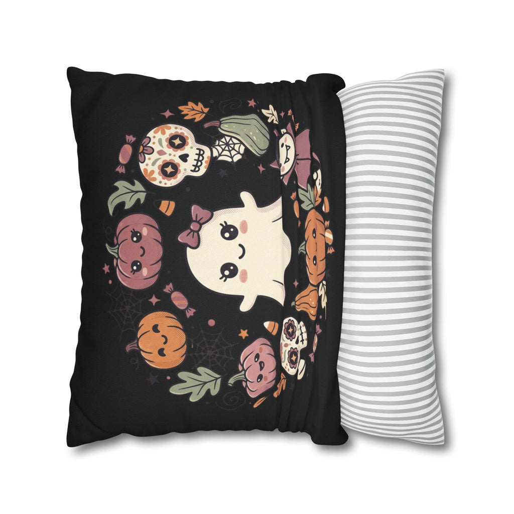 Spun Polyester Square Pillowcase