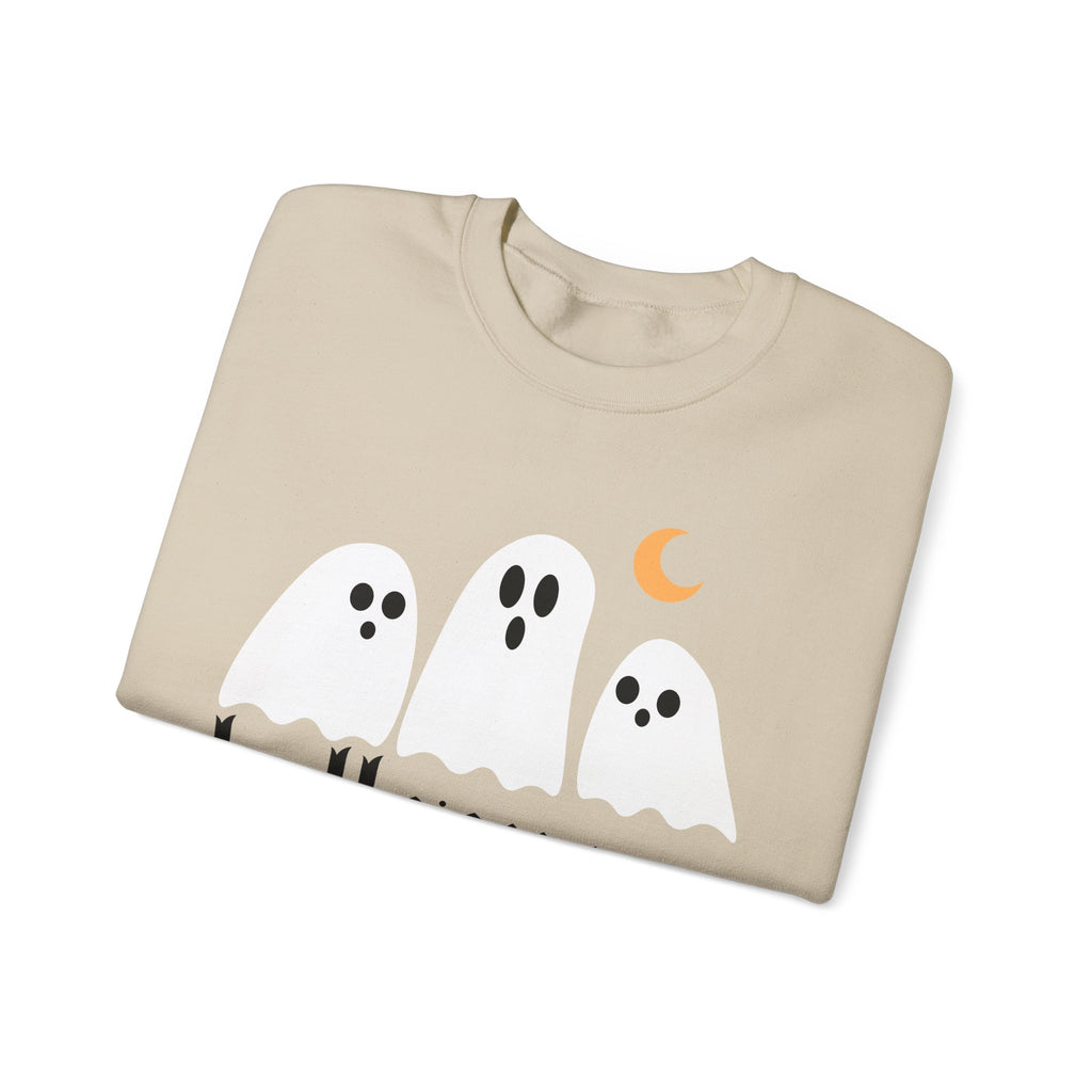 Halloqueen Sweatshirt — Cute Ghost Halloween Crewneck