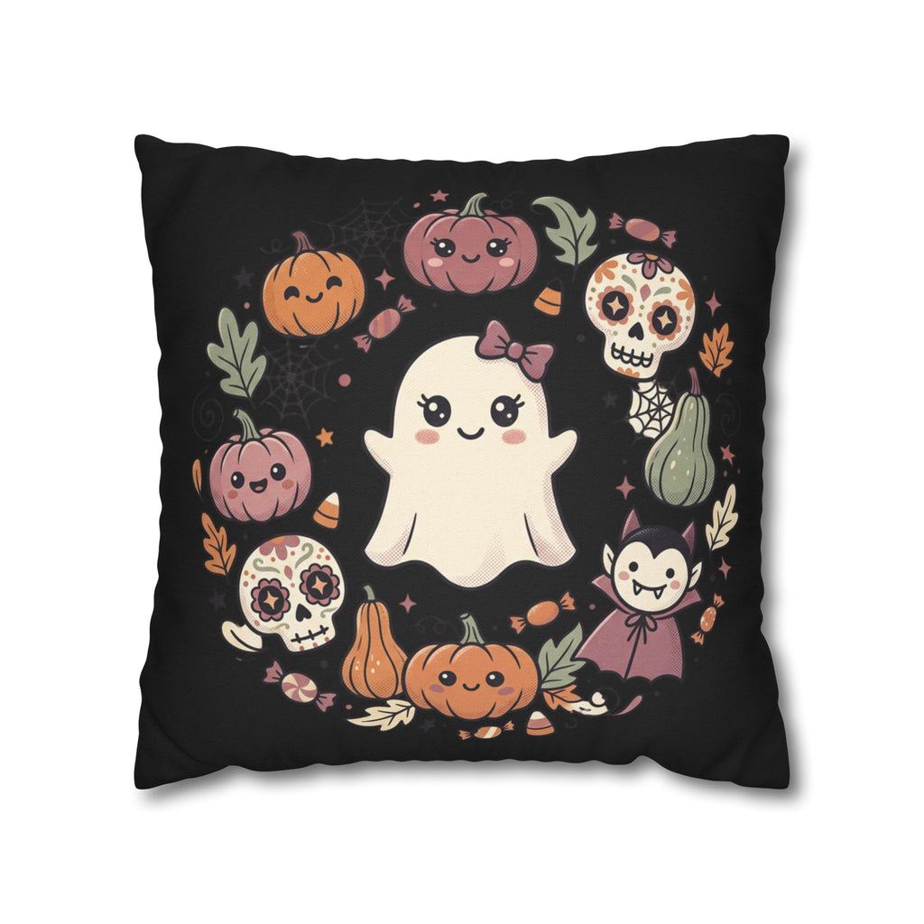 Spun Polyester Square Pillowcase