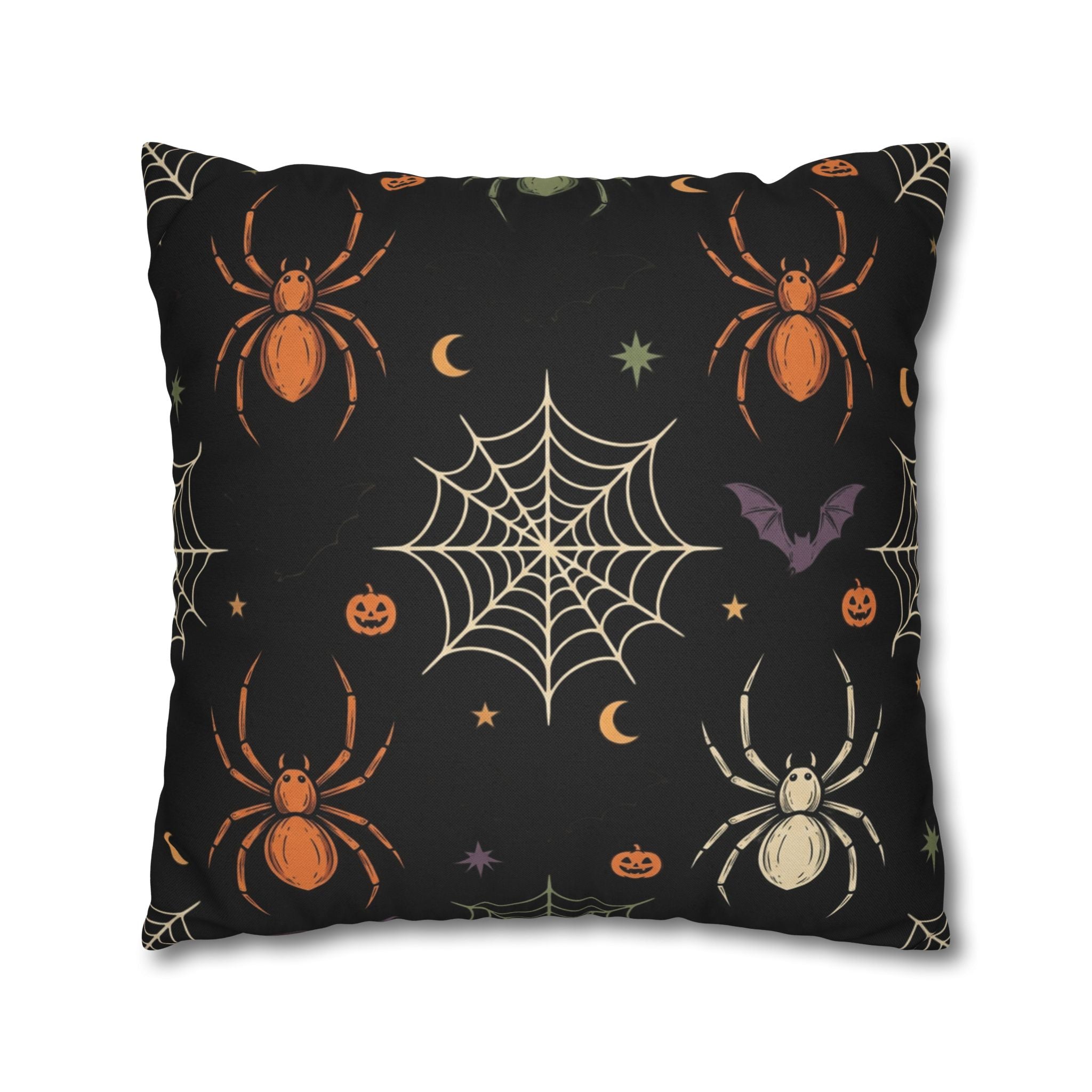 Spun Polyester Square Pillowcase