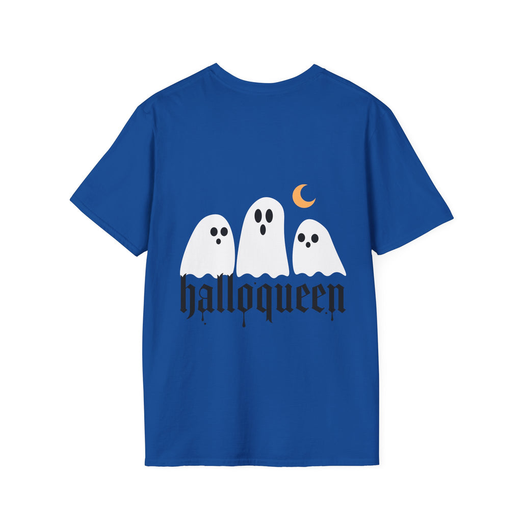 Halloween 'Galloqueen' Ghost Tee — Cute Spooky Moon Graphic T-Shirt