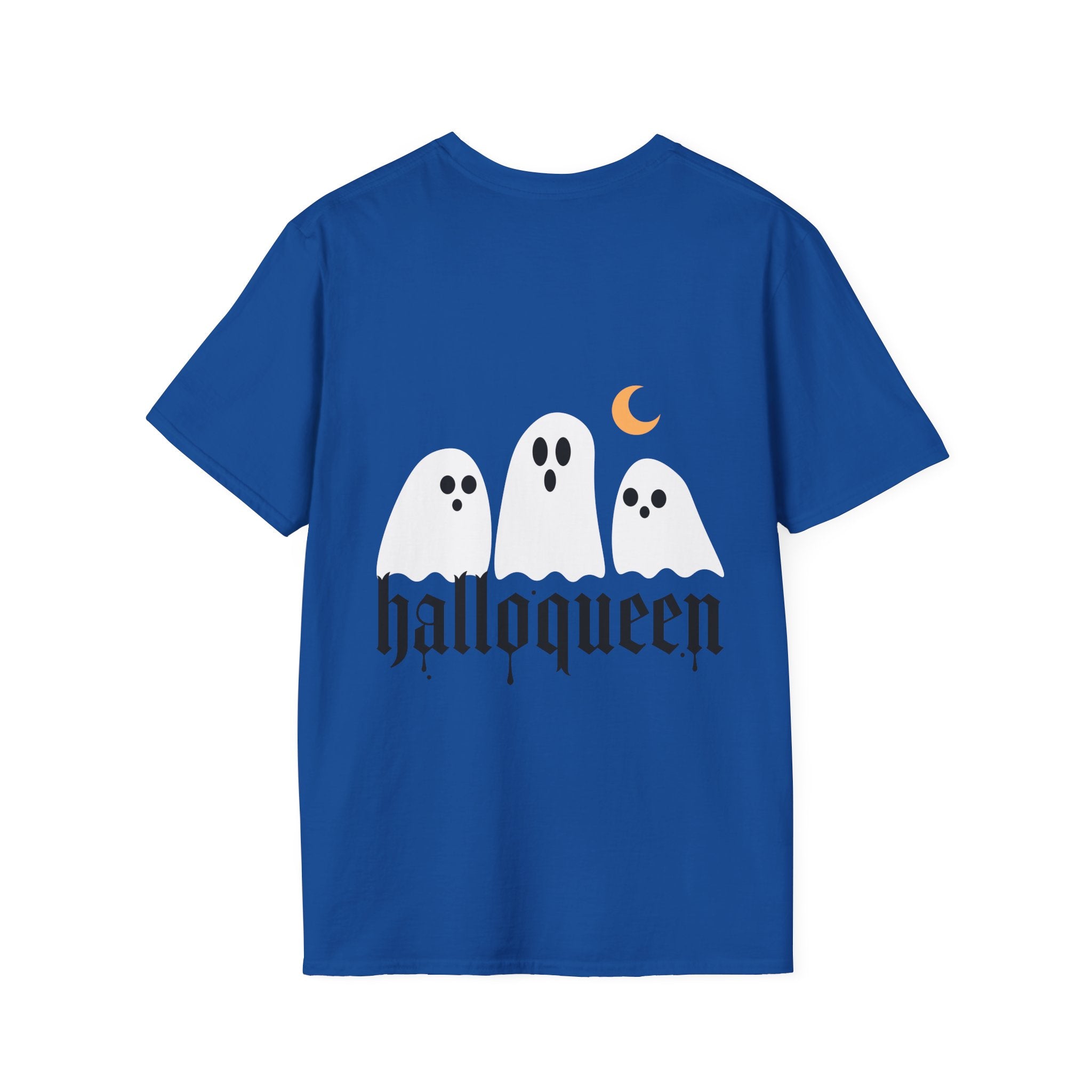 Halloween 'Galloqueen' Ghost Tee — Cute Spooky Moon Graphic T-Shirt