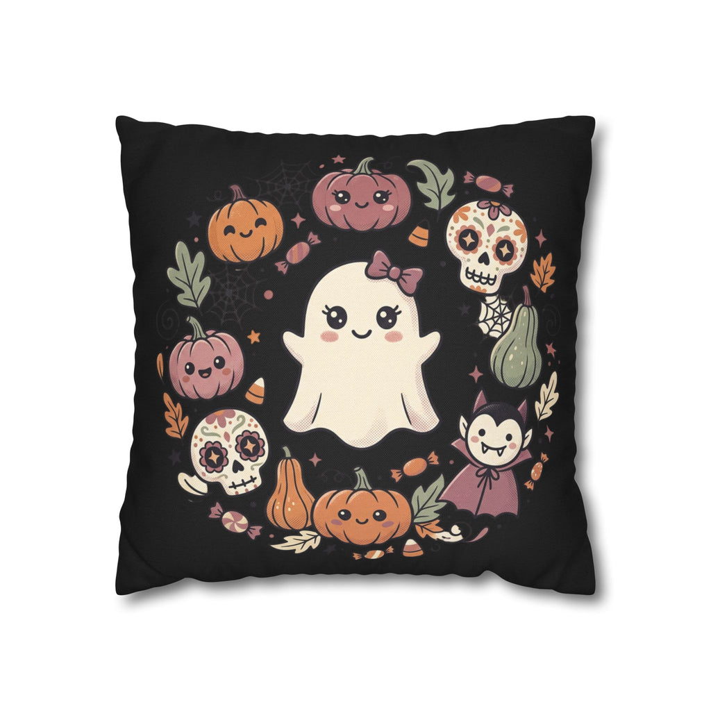 Spun Polyester Square Pillowcase