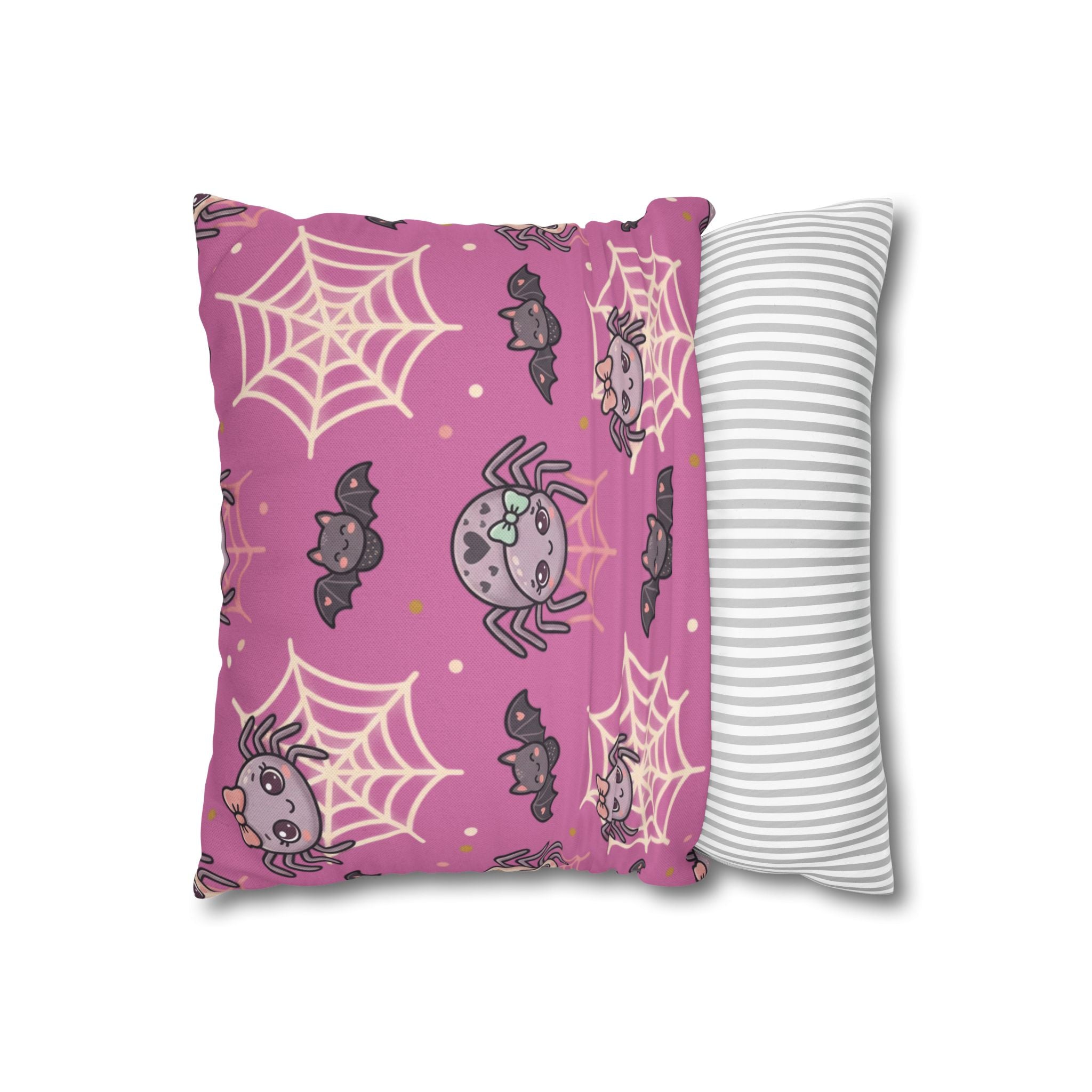 Spun Polyester Square Pillowcase