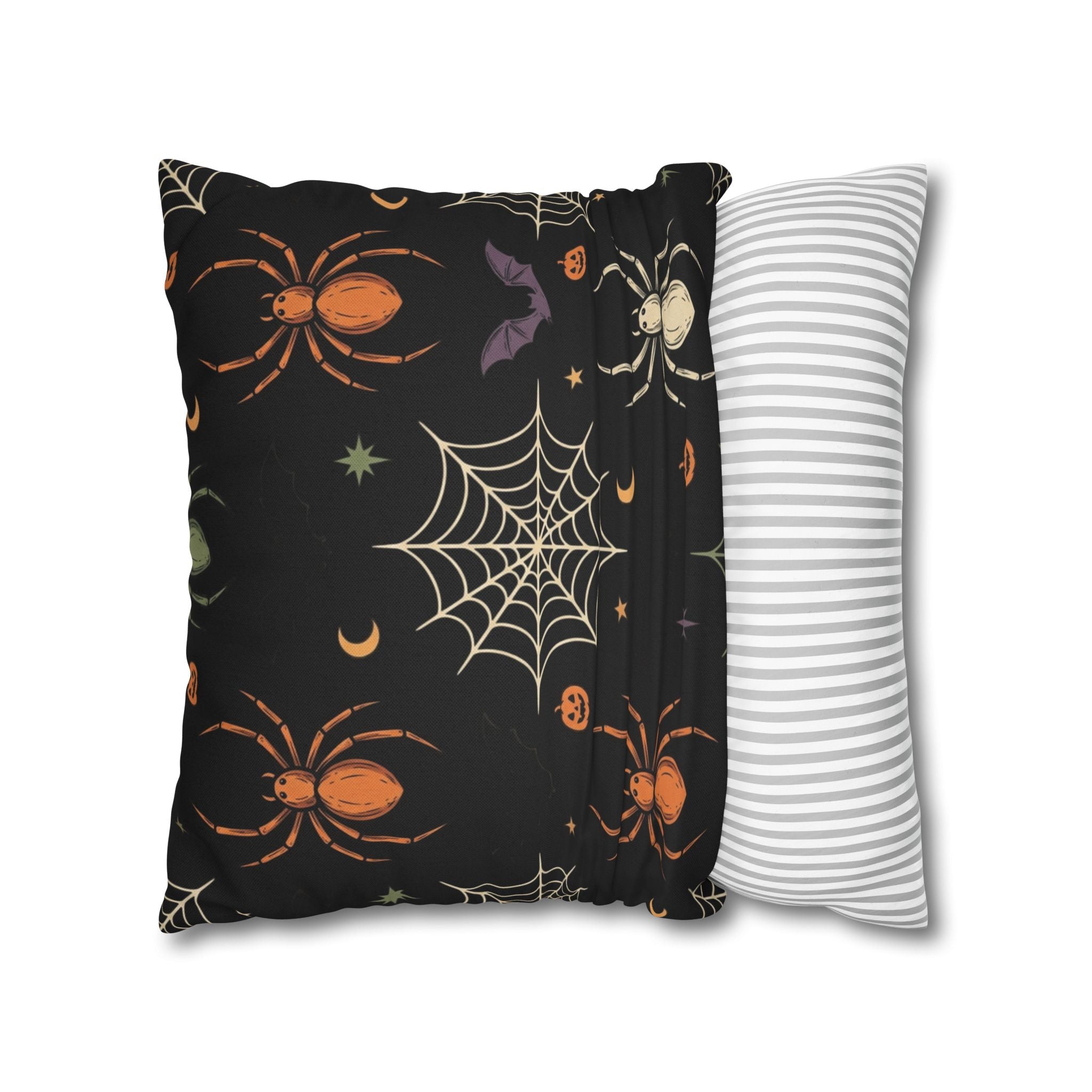 Spun Polyester Square Pillowcase