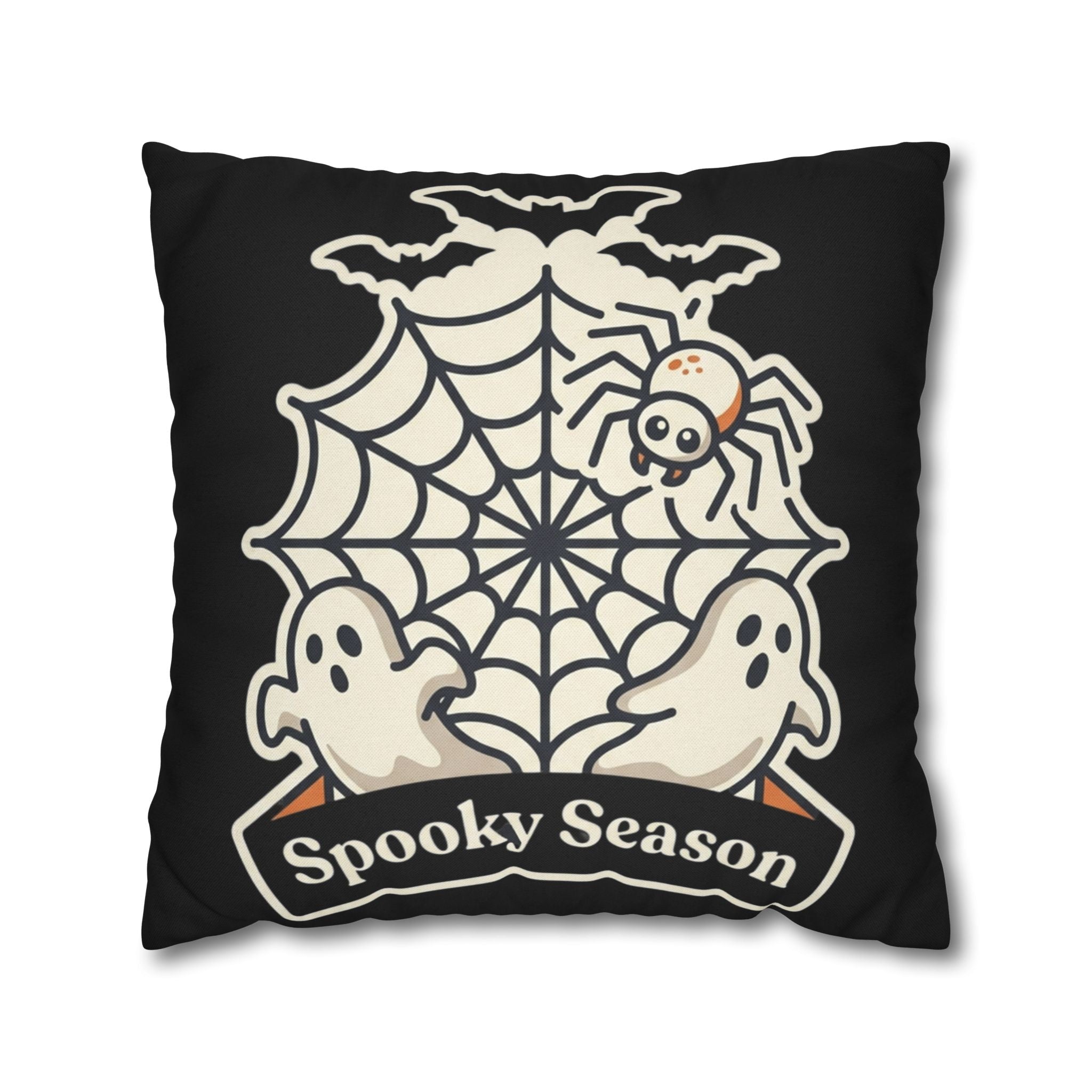Spun Polyester Square Pillowcase