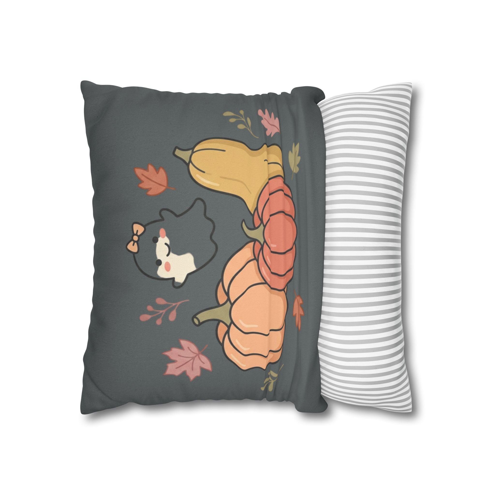 Spun Polyester Square Pillowcase