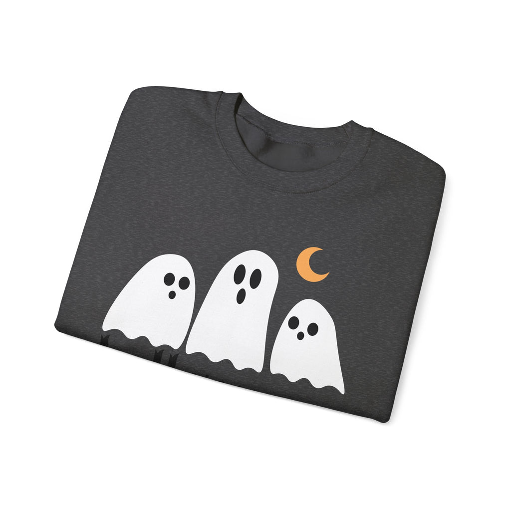 Halloqueen Sweatshirt — Cute Ghost Halloween Crewneck