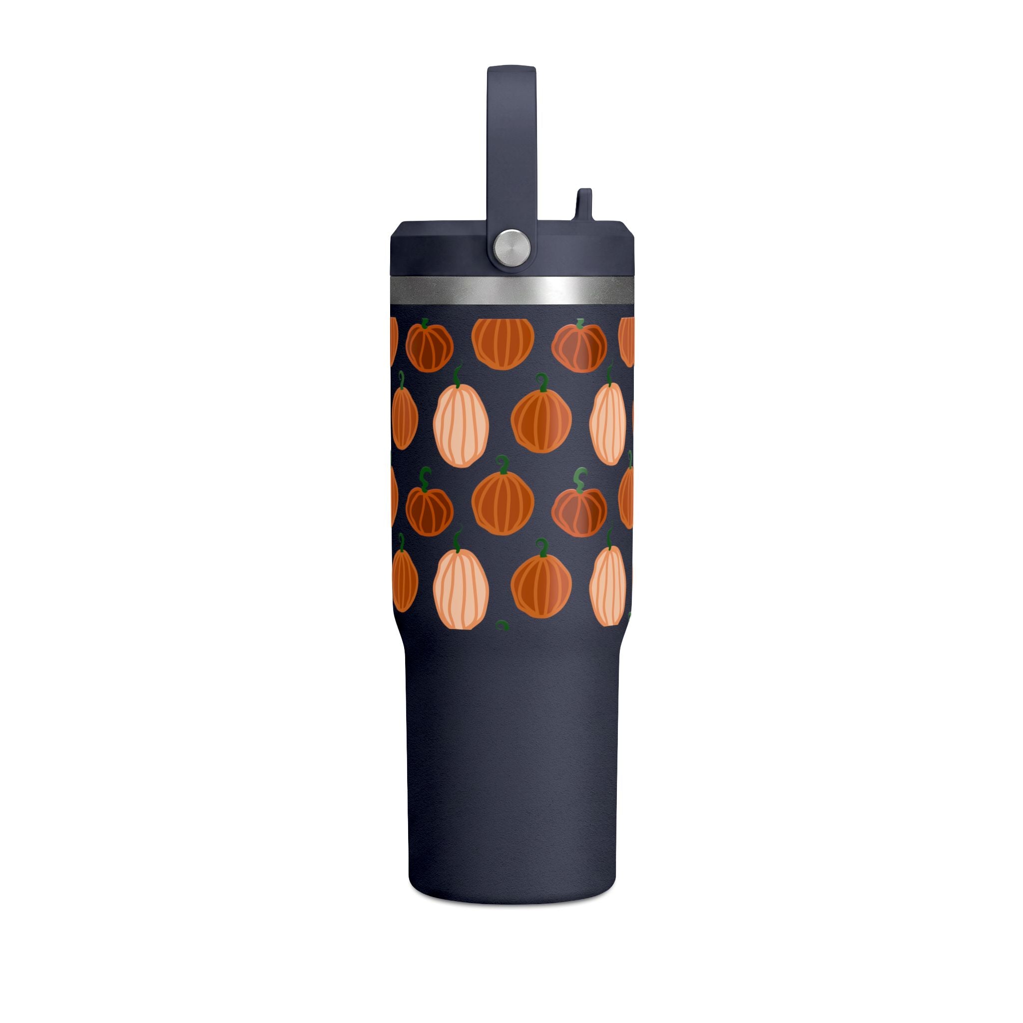 Pumpkin Patch 32oz Tumbler — Fall Coffee Travel Mug