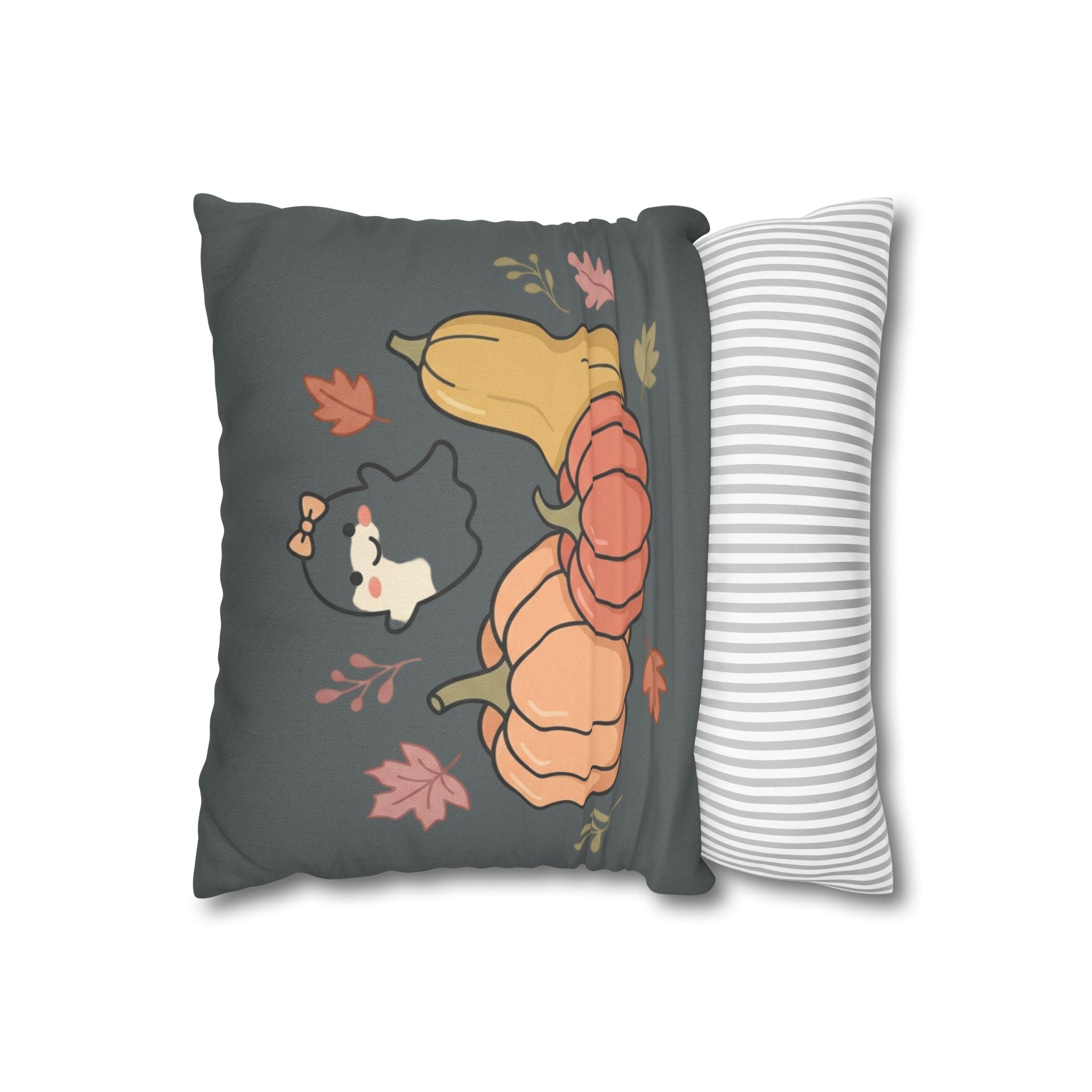 Spun Polyester Square Pillowcase