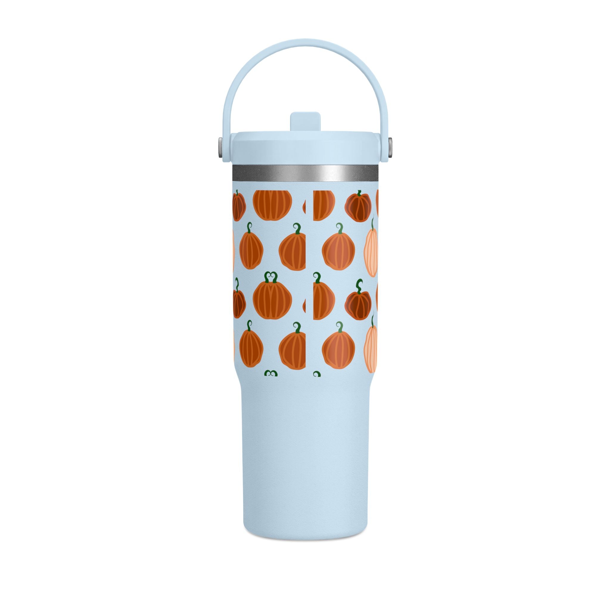 Pumpkin Patch 32oz Tumbler — Fall Coffee Travel Mug