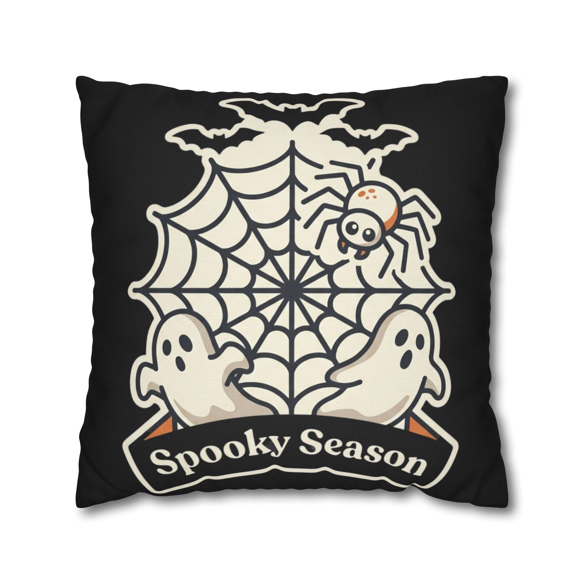 Spun Polyester Square Pillowcase