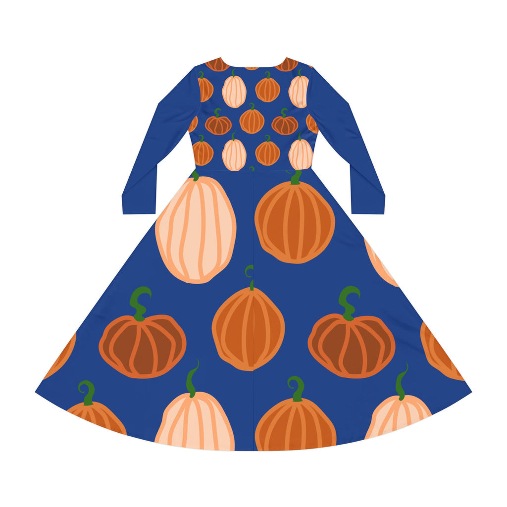 Women's Long Sleeve Dance Dress (AOP)